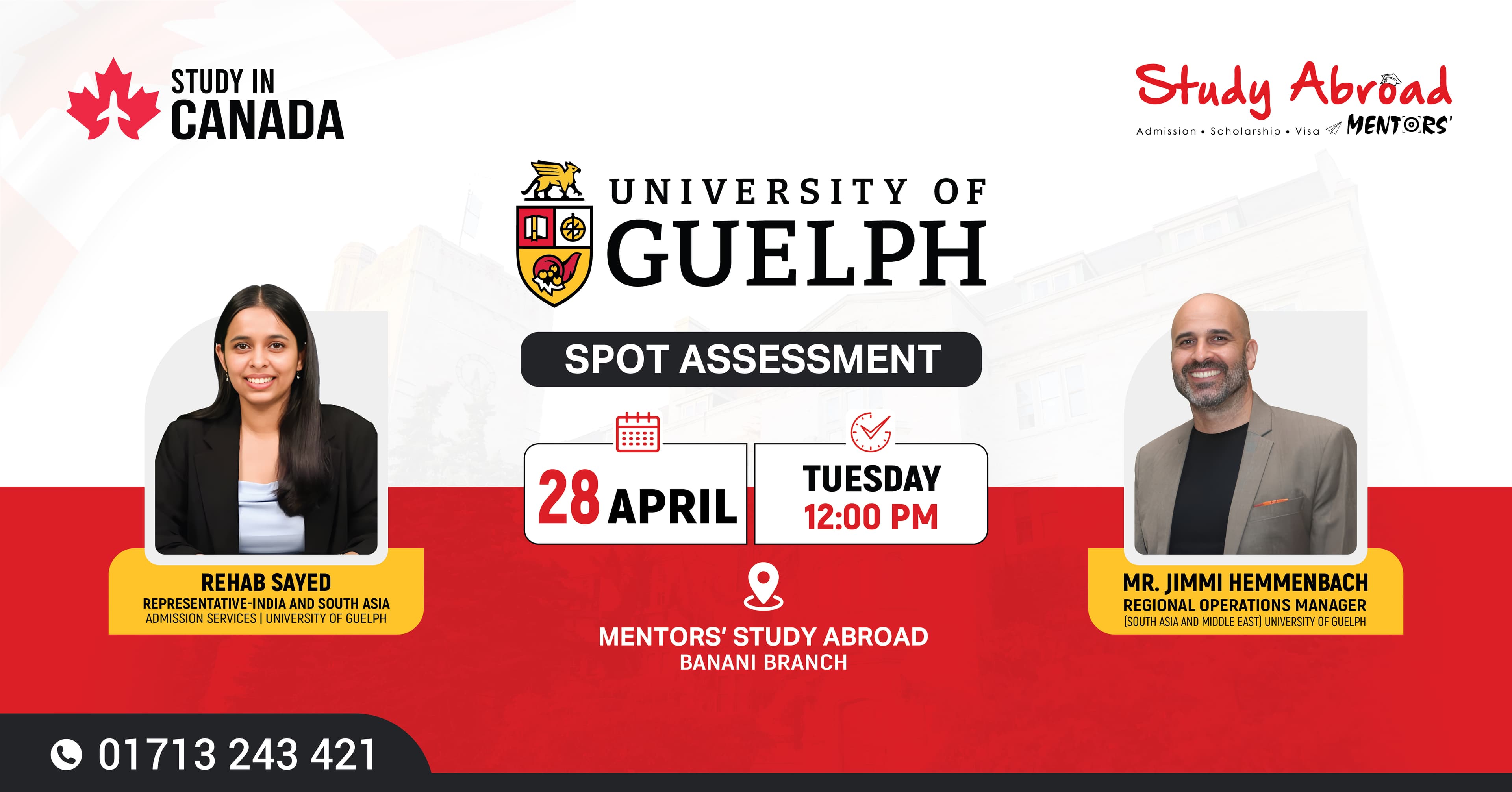Spot Assessment: University of Guelph
